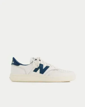 T500 Tennis Oxfords White / Navy Low Top Sneakers