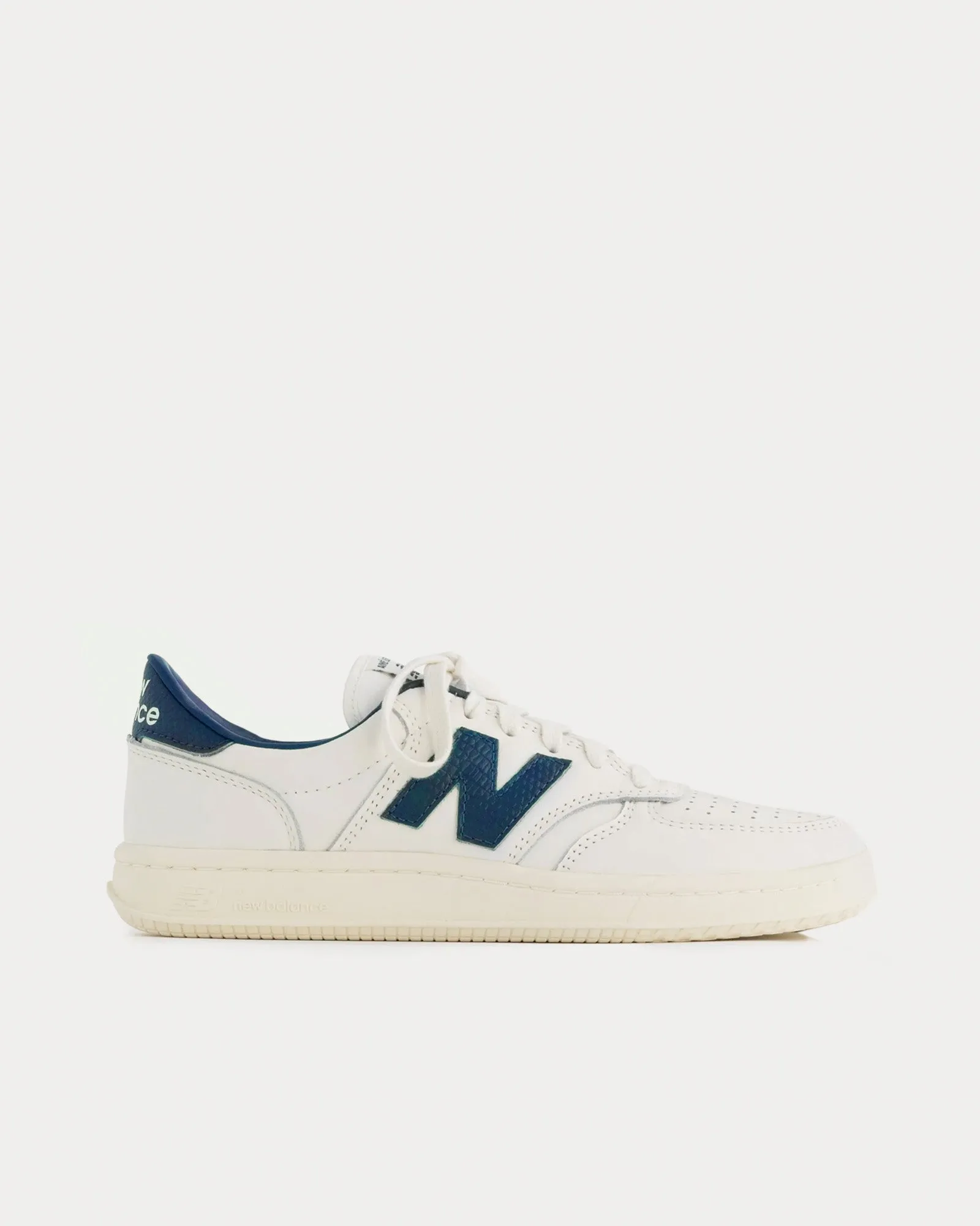 T500 Tennis Oxfords White / Navy Low Top Sneakers