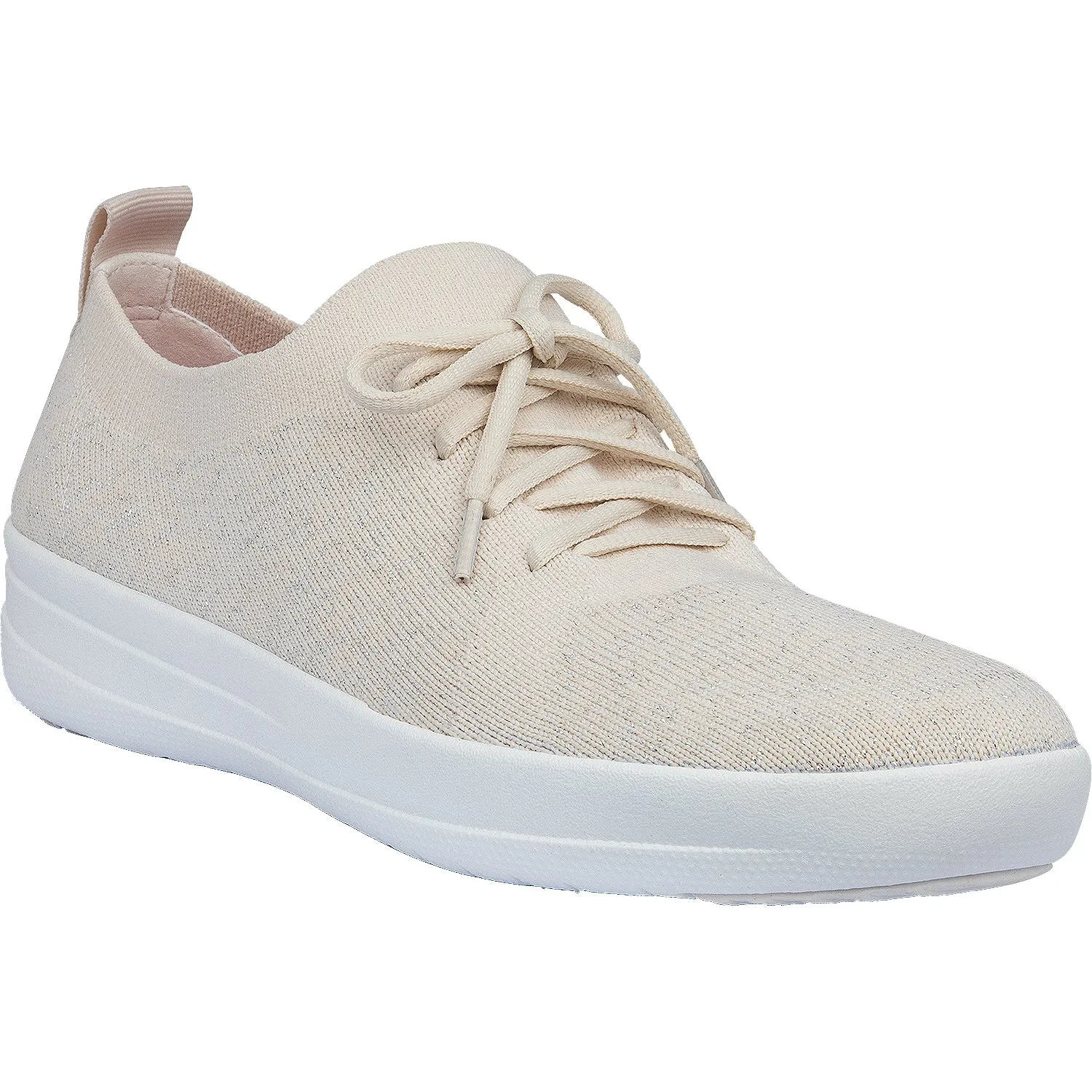 Women's FitFlop F-Sporty Uberknit Sneakers Stone Nylon