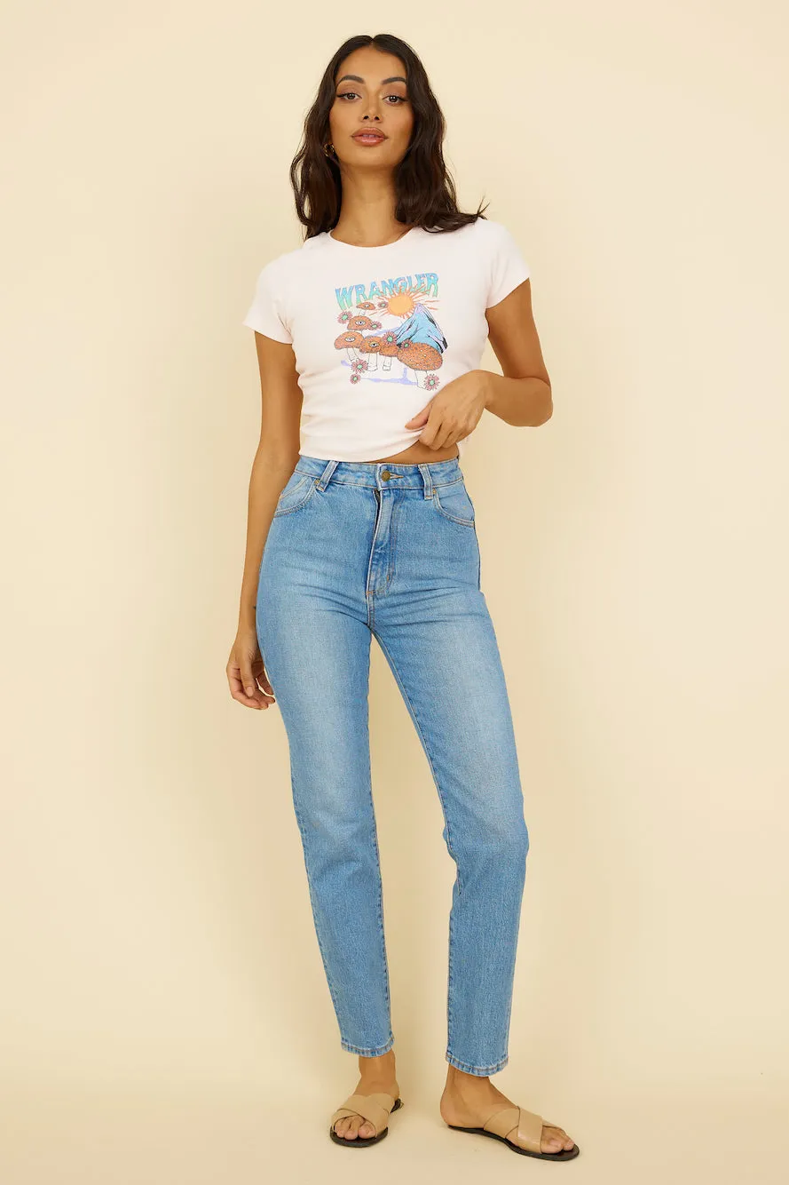 WRANGLER Baby Rib Tee Shroom